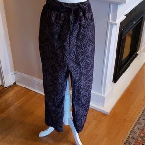 Charlotte Russe Boho geometric print pants
